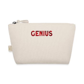 Halten Sie Es Einfach Genius Font Genius - Bio-Täschchen - Natur - Vorne
