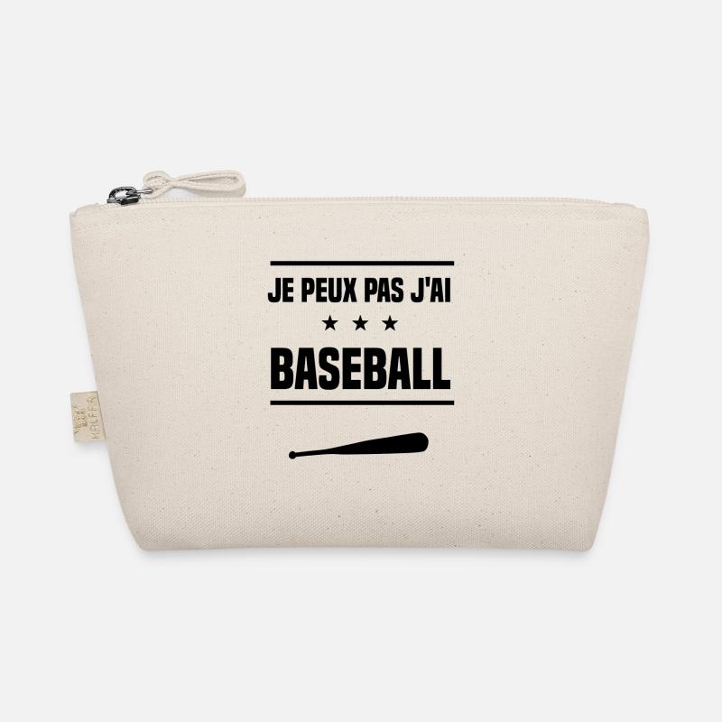 Je Peux Pas J'ai baseball batte batteur humour Trousse biologique
