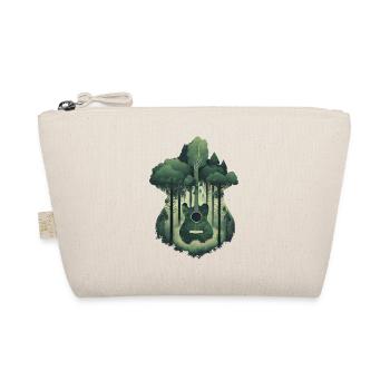 Guitar Forest Tree Growing From the Guitar - Organic Pouch - nature - Front