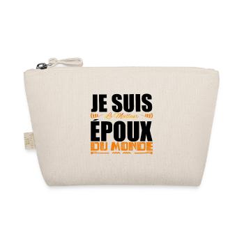 Je Suis Le Meilleur époux Du Monde, Idée Cadeau. - Trousse biologique - nature - Devant