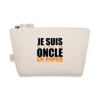 Je Suis Le Meilleur Oncle Du Monde, Cadeau oncle. - Trousse biologique - nature - Devant