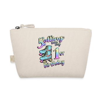 Roulant dans mon 1er anniversaire Quad Skater - Trousse biologique - nature - Devant
