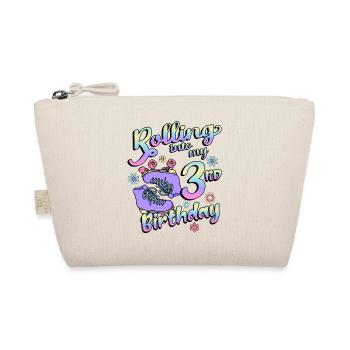 Roulant dans mon 3e anniversaire Quad Skater - Trousse biologique - nature - Devant