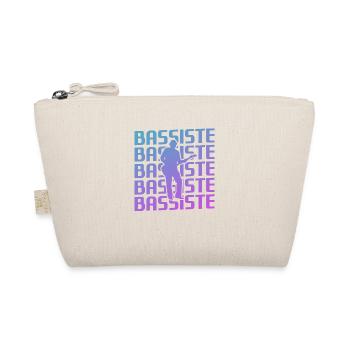 Retro Bassist Bass Guitar - Organic Pouch - nature - Front