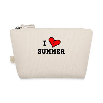 I love summer - Organic Pouch - nature - Front