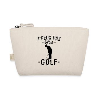 J'peux pas j'ai golf - Trousse biologique - nature - Devant