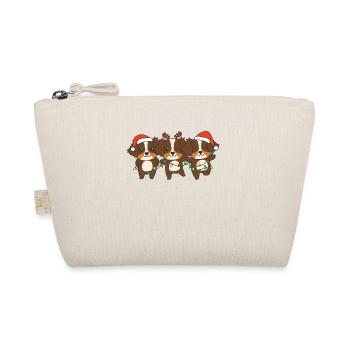 Berger australien Noël Chiens mignons - Trousse biologique - nature - Devant