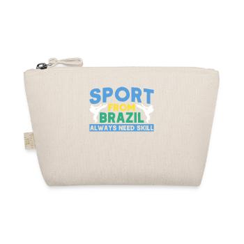 Capoeira Geschenk Brasilien Kampfkunst Capoeira - Bio-Täschchen - Natur - Vorne