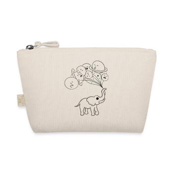 Solar System Planets - Aerospace Funny Elephant - Bio-Täschchen - Natur - Vorne
