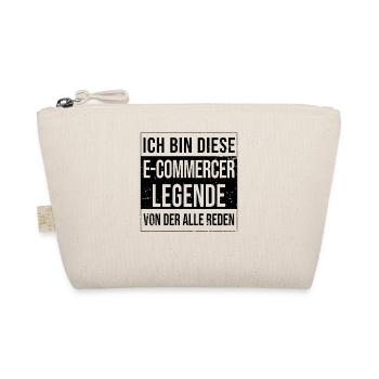 Online-Händler Geburtstag geboren Legende - Bio-Täschchen - Natur - Vorne