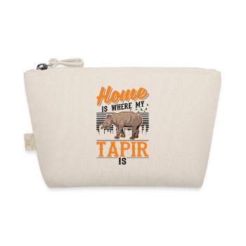 La maison est l’endroit où se trouve mon tapir - Trousse biologique - nature - Devant