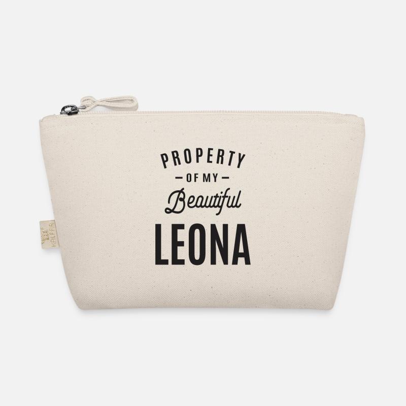 Leona Personalized Name Organic Pouch