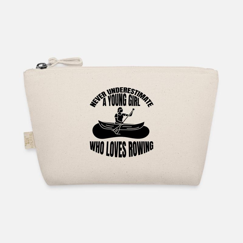 Rower rower funny saying rowing club rowing Organic Pouch