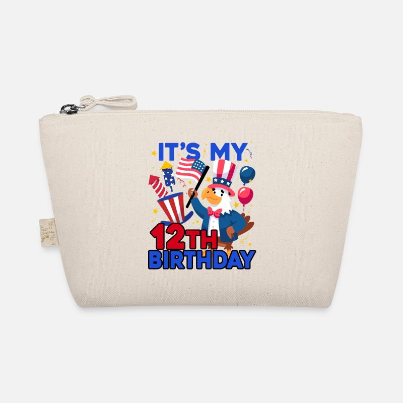 Es Ist Mein 12. Geburtstag Firecracker Kid 4th Of Bio-Täschchen