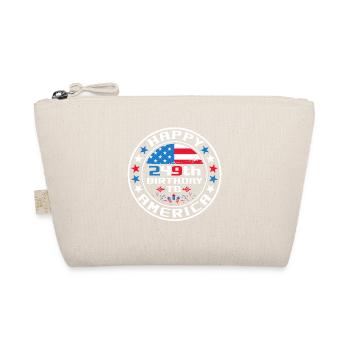 Happy 249th Birthday USA July 4th - Organic Pouch - nature - Front
