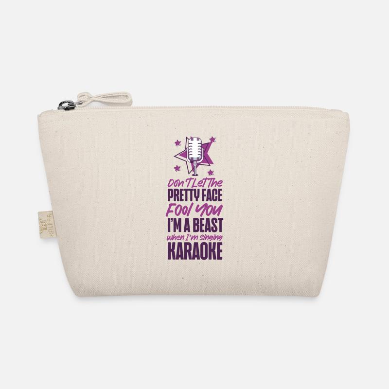 Karaoke Singer 80s Retro Don't Let Organic Pouch