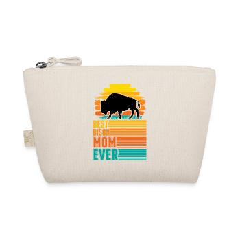 Best Bison Mom Ever Water Buffalo Buffalo - Organic Pouch - nature - Front