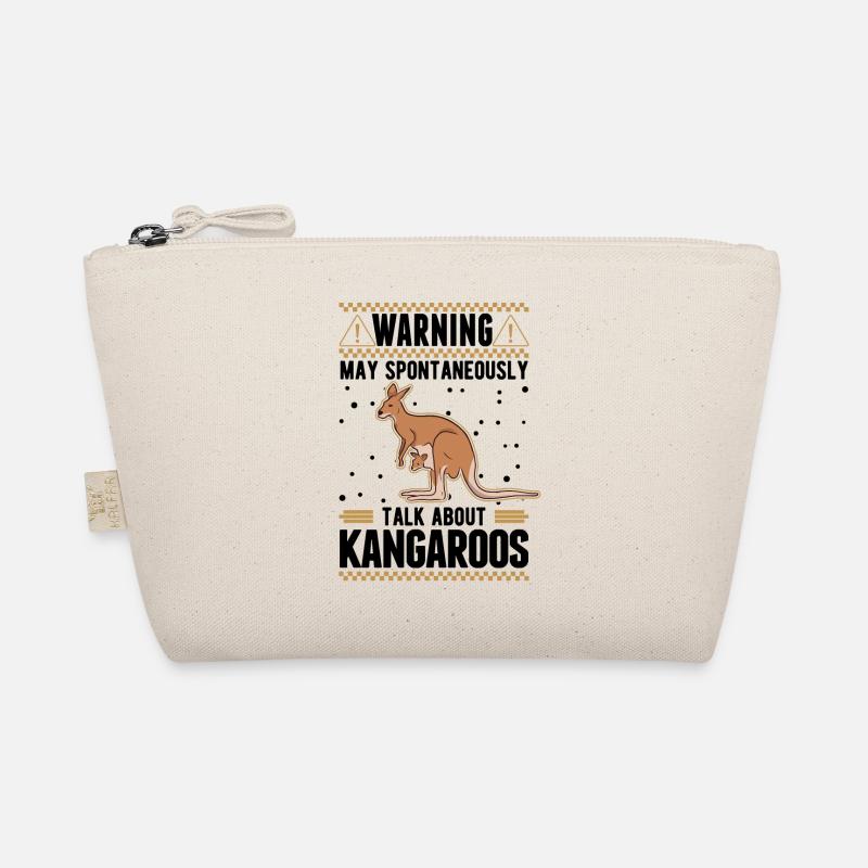 Känguru Australien Australisches Kangaroo - Bio-Täschchen - Natur
