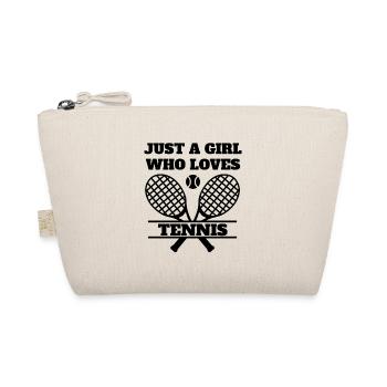 Tennis Girls Tennis Club Femme Joueuse de tennis - Trousse biologique - nature - Devant