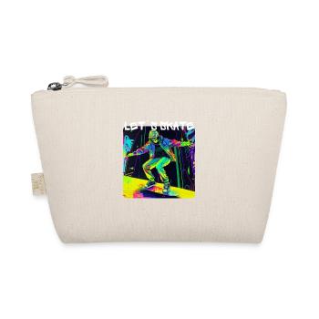 Lets Skate - Cool skater on the street - - Organic Pouch - nature - Front