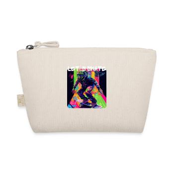 Lets Skate - Cool skater on the street - - Organic Pouch - nature - Front
