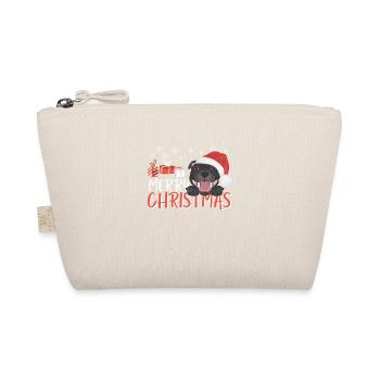 Staffordshire Bull Terrier Joyeux Noël - Trousse biologique - nature - Devant