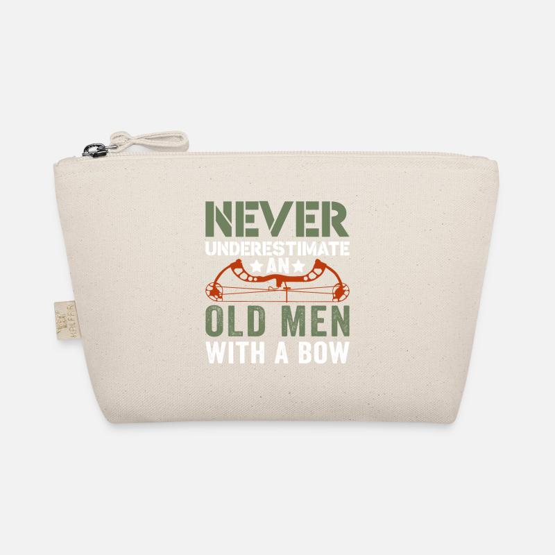 Never underestimate an old man with e Organic Pouch