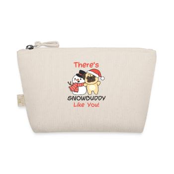Carlin il y a Snowbuddy comme un jeu de mots de bonhomme de neige - Trousse biologique - nature - Devant