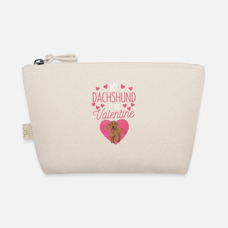 Chiot Saint-Valentin Amoureux des chiens Mon teckel est Trousse biologique