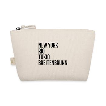 New York Rio Tokio Breitenbrunn Erzgebirge - Bio-Täschchen - Natur - Vorne