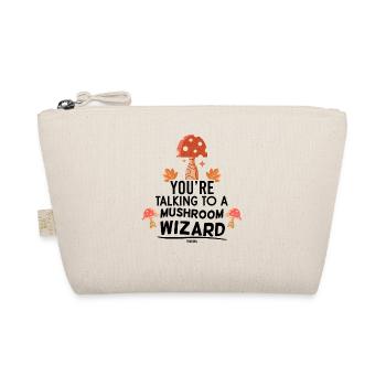 Mushroom picking and cooking saying - Organic Pouch - nature - Front