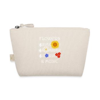 Musique et fleurs : musicien, fleuriste, - Trousse biologique - nature - Devant