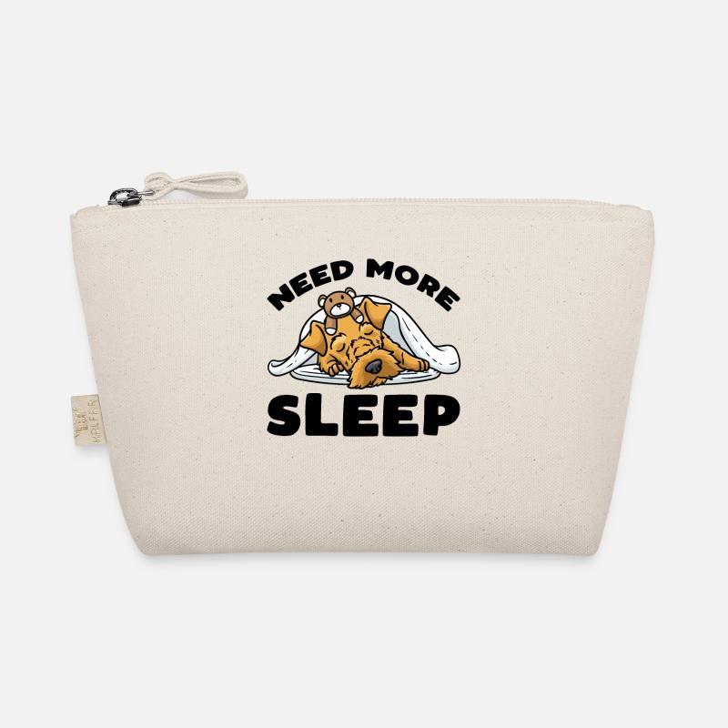Welsh Terrier Dog With Cuddly Toy Sleep Organic Pouch