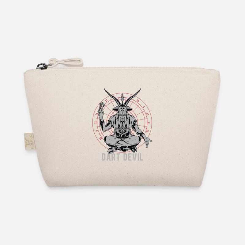 Dart player dart devil darts funny darts Organic Pouch