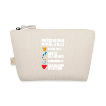 Prévisions Pour 2023 Couches Nuits Blanches - Trousse biologique - nature - Devant