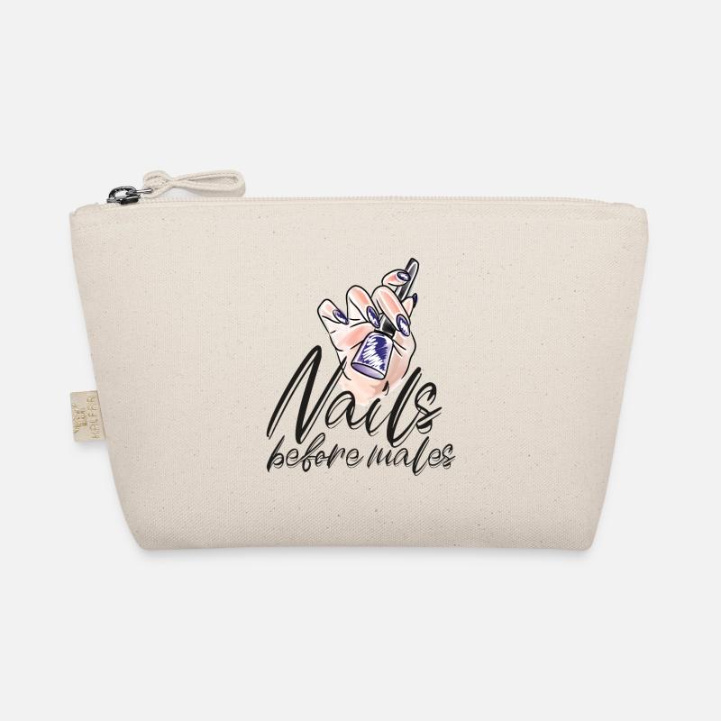 Nails before men Nail designer Organic Pouch