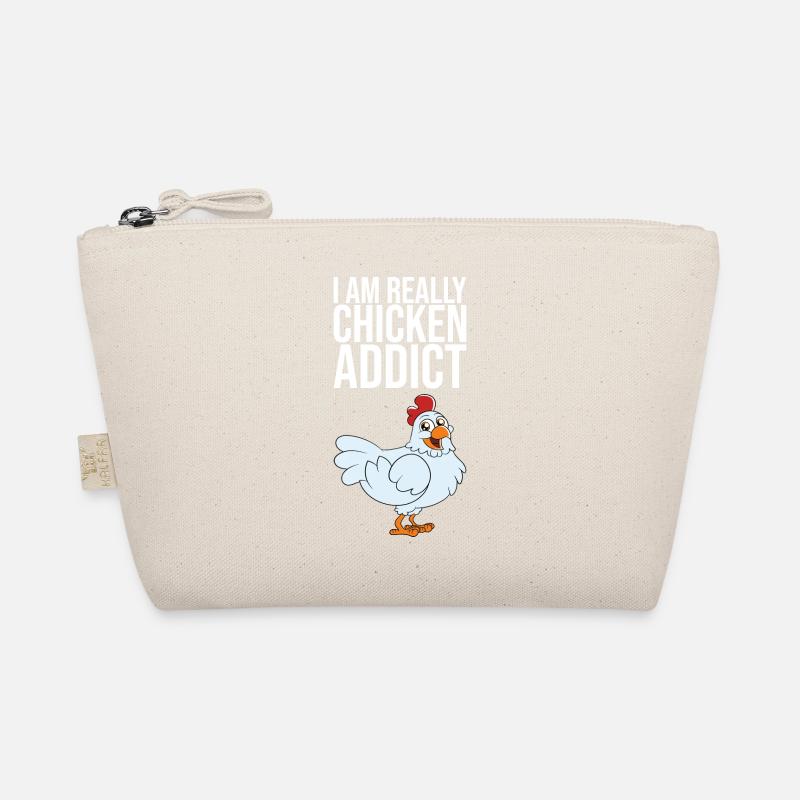 I Am Really Chicken Addict Bio-Täschchen