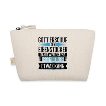 Eibenstock Gott Erschaffen Spruch Erzgebirge - Bio-Täschchen - Natur - Vorne