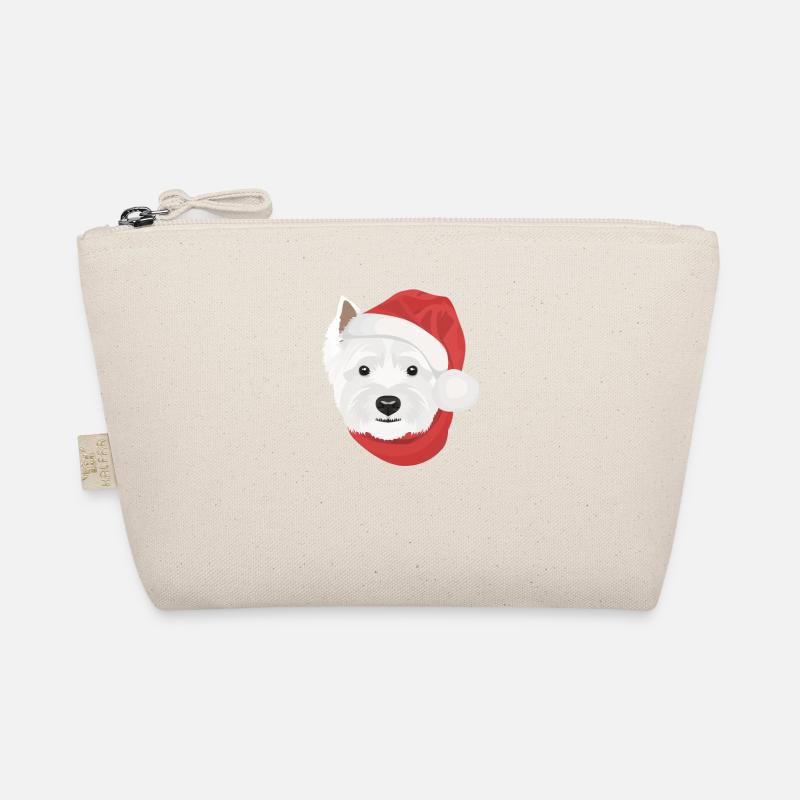West Highland Terrier Joyeux Noël Trousse biologique