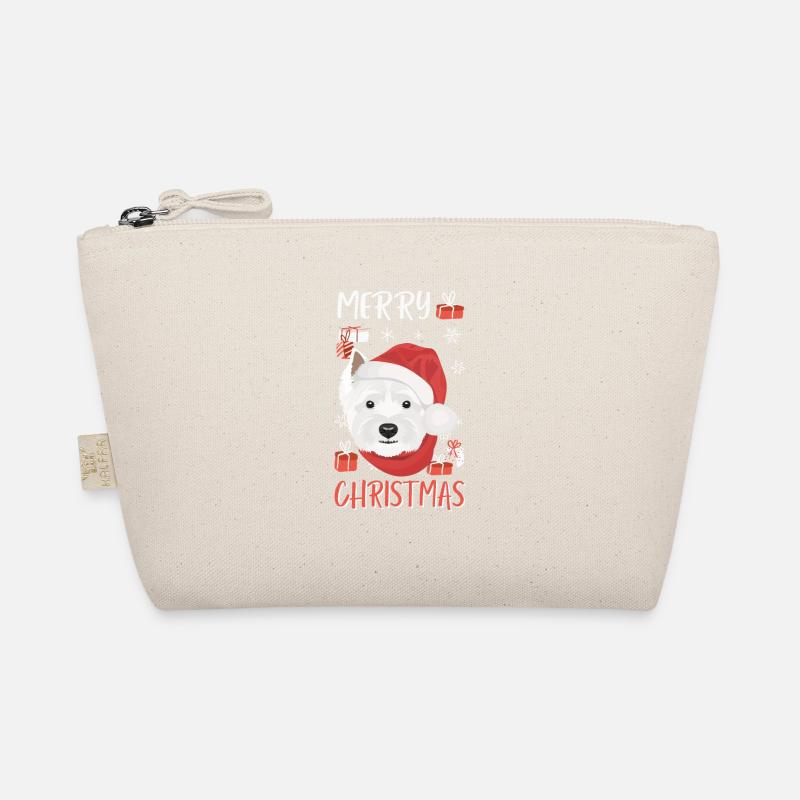 West Highland Terrier Joyeux Noël Trousse biologique