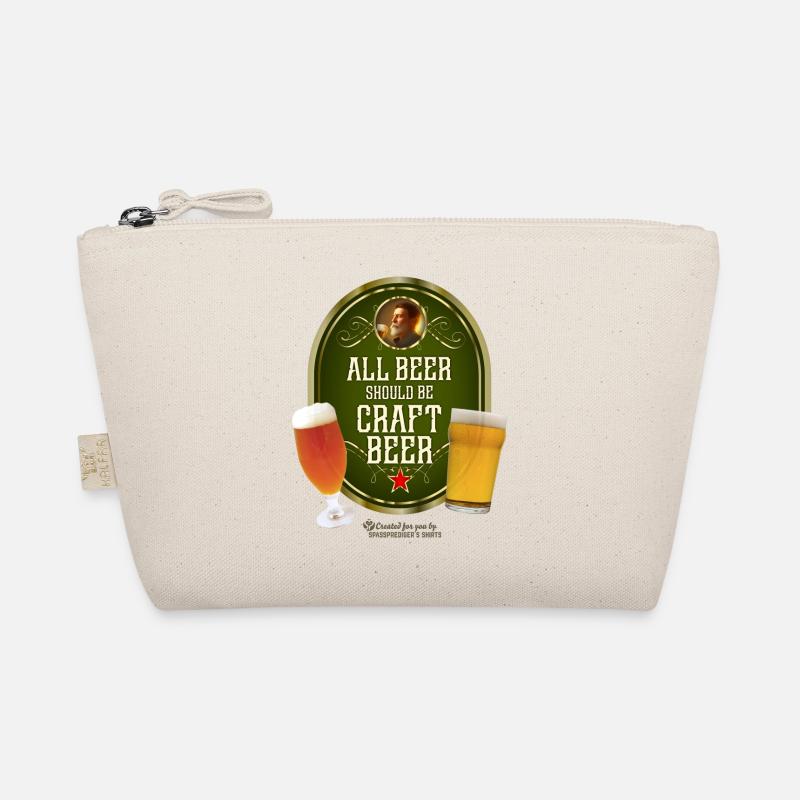 Bier Design Alles Bier sollte Craft Bier sein Bio-Täschchen