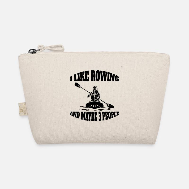 Rowing Saying Rower Funny Rowing Club Rower Organic Pouch
