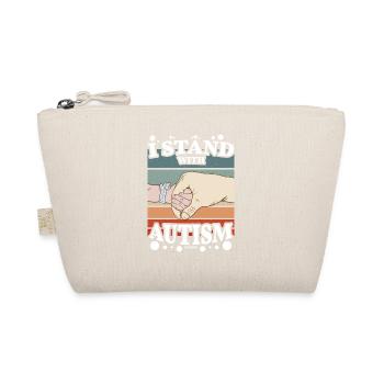 I am autistic - Organic Pouch - nature - Front