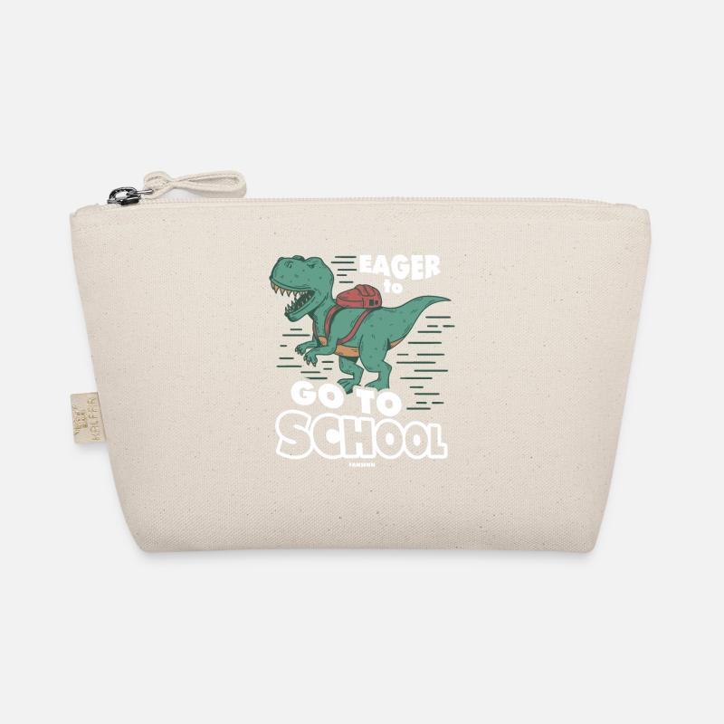 T-Rex Dinosaurier Schule Bio-Täschchen