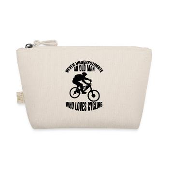 Cycling Mountain Bike Cycling Bike Tour - Organic Pouch - nature - Front