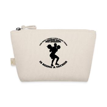 Musculation Fitness Père Muscle Papa Musculateur - Trousse biologique - nature - Devant