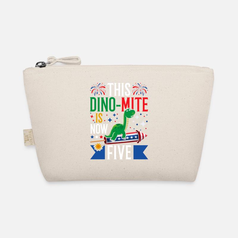 This dinomite is now five dinosaurs July 4 Organic Pouch
