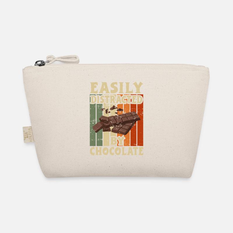 Easily distracted by chocolate Organic Pouch