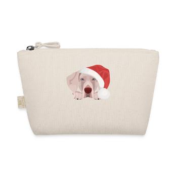 Joyeux Noël Weimaraner - Trousse biologique - nature - Devant