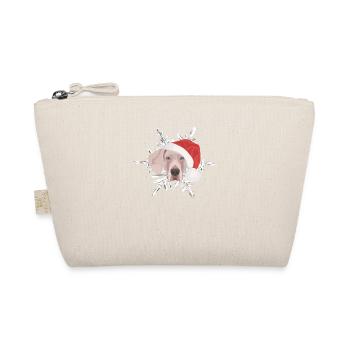 Joyeux Noël Weimaraner - Trousse biologique - nature - Devant